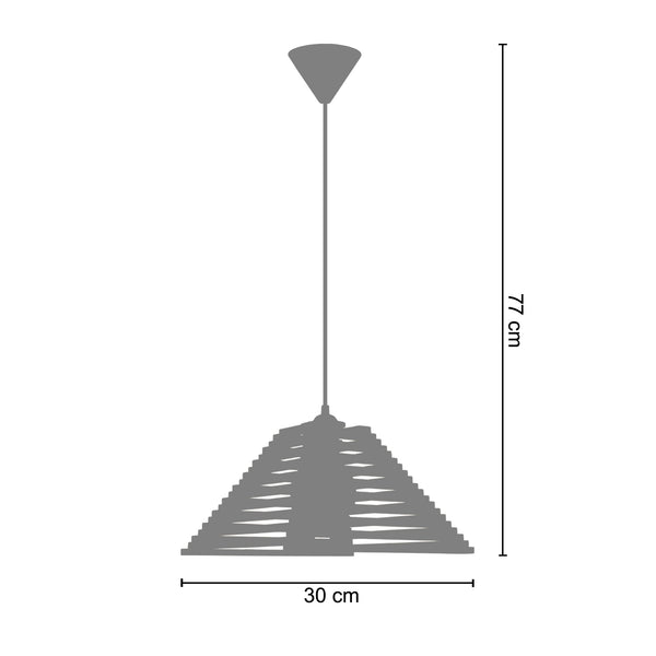 <tc>Suspensão KYOTO  30cm - 1 Luz  </tc>