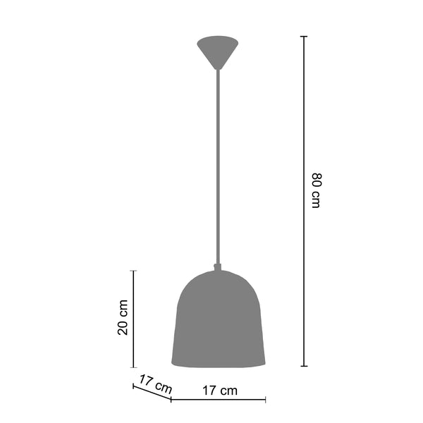 <tc>Suspensão ELIOT  17cm - 1 Luz  </tc>