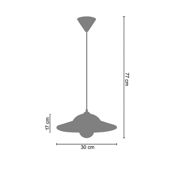 <tc>Suspensão LODGE A  30cm - 1 Luz</tc>