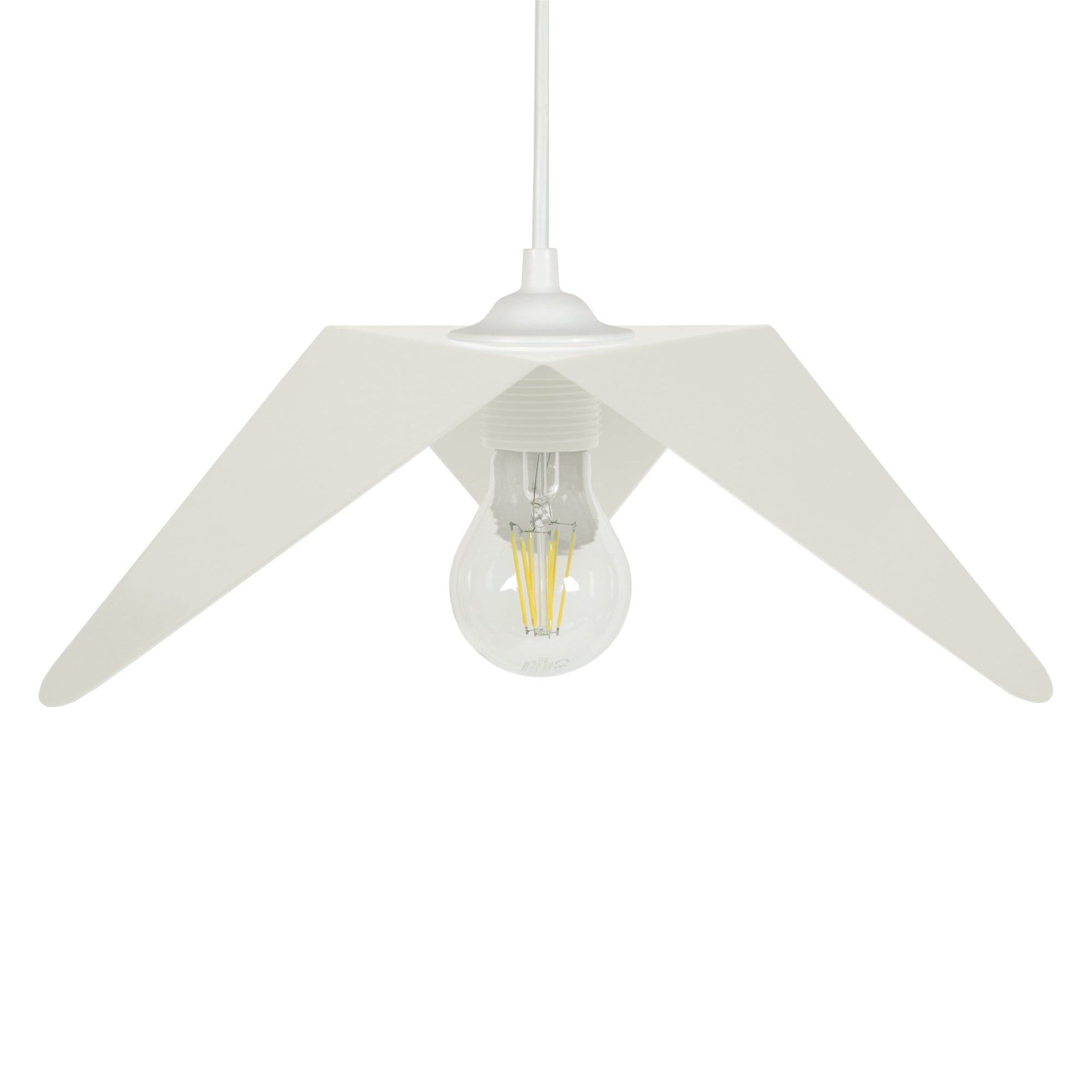 Suspension BOOMERANG  40cm - 1 Lumière