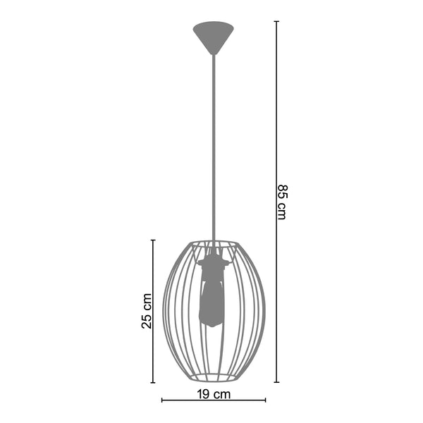 <transcy>Suspensão ASOLO  19cm - 1 Luz</transcy>