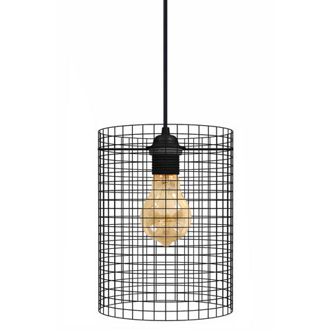 Suspension NOIRON 19.5cm - 1 Lumière