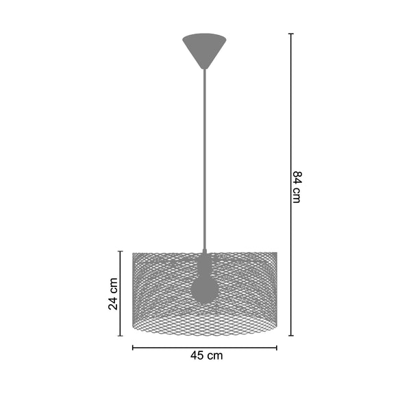 Suspension ADONIS 45cm - 1 Lumière