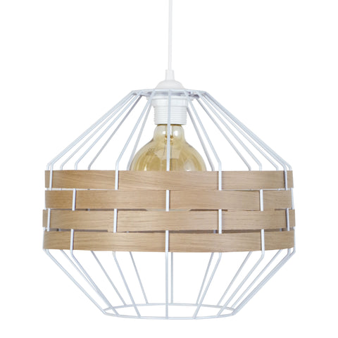<transcy>Suspensão TRESSÉ-BHAMO B  30cm - 1 Luz </transcy>