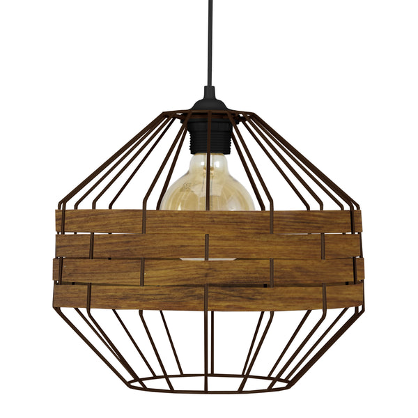 <transcy>Suspensão TRESSÉ-BHAMO B  30cm - 1 Luz </transcy>