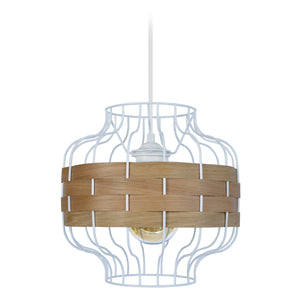 <transcy>Suspensão TRESSÉ-RANGOON A  25cm - 1 Luz </transcy>