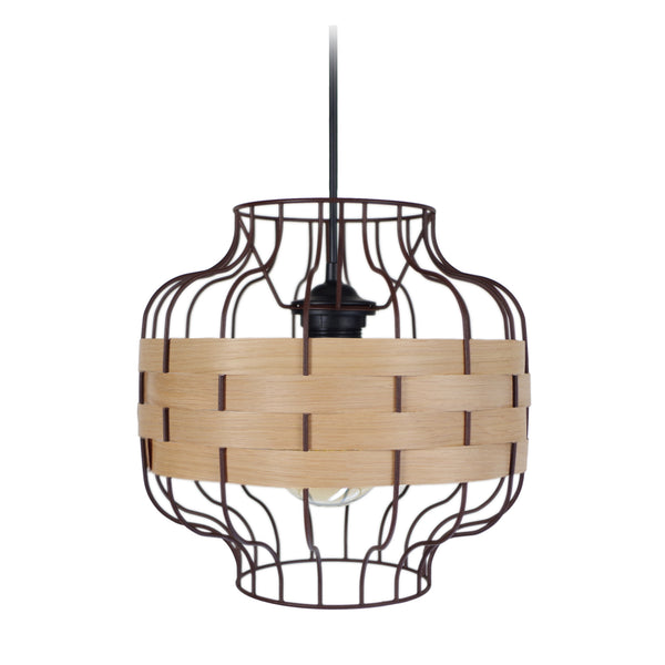 <transcy>Suspensão TRESSÉ-RANGOON A  25cm - 1 Luz </transcy>