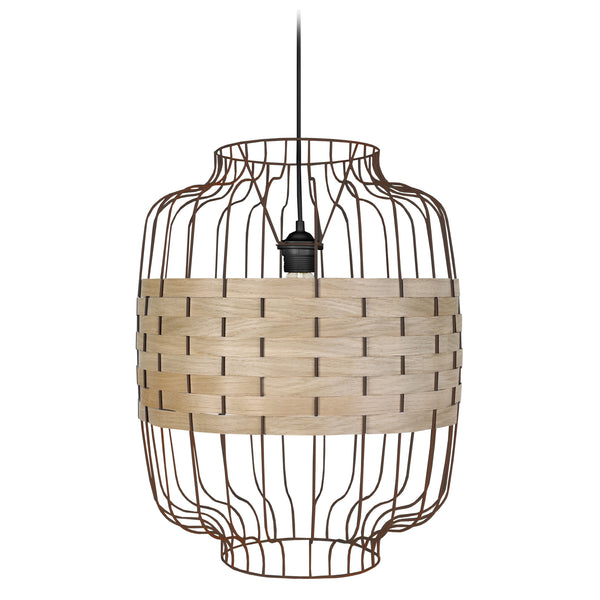 <transcy>Suspensão TRESSÉ-RANGOON B  40cm - 1 Luz - </transcy>