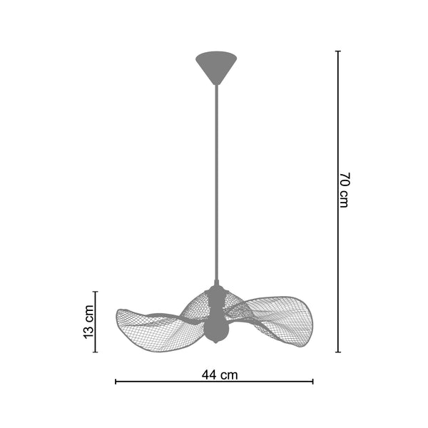 <transcy>Suspensão OUTARDS 44cm - 1 Luz</transcy>