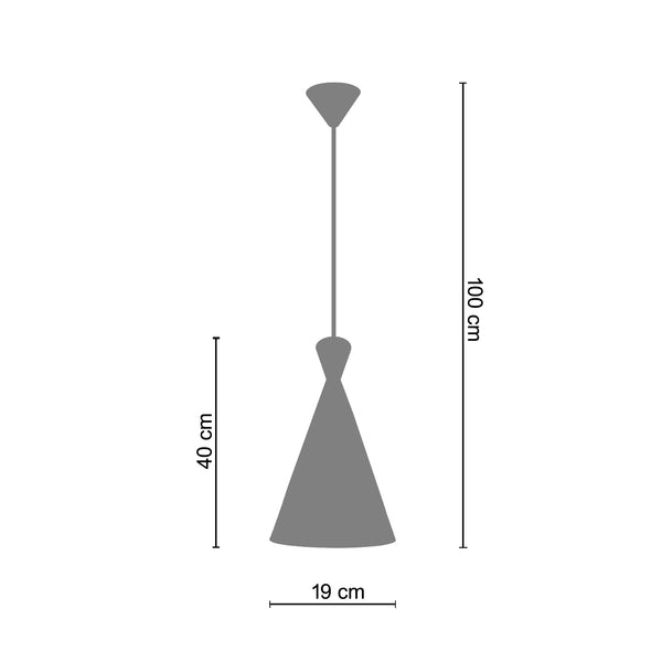 <transcy>Suspensão KARLSKRONA  19cm - 1 Luz  </transcy>