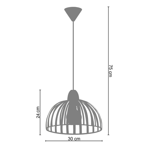 Suspension COVENTRY B  30cm - 1 Lumière