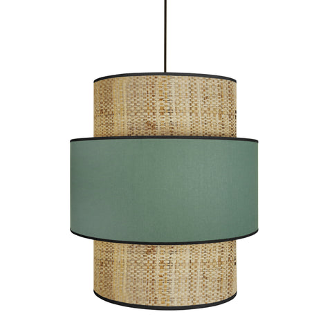 Suspension TOSEL COCHIN,tissu , H106xD40xP40  cm.