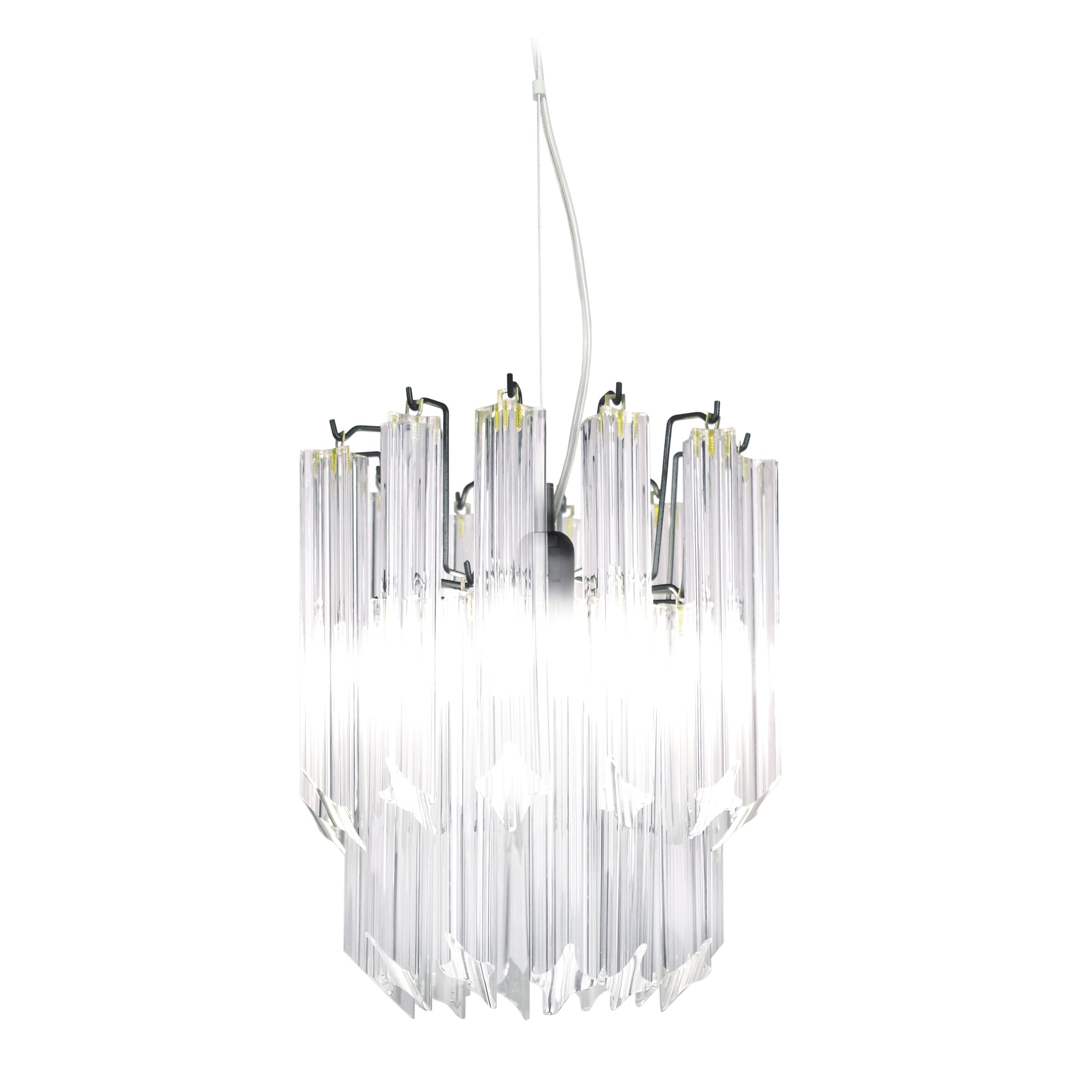 <transcy>Suspensão CRISTAL   24cm - 1 Luz </transcy>