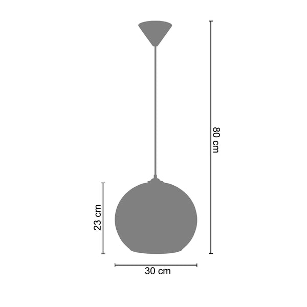 Suspension SYMPHONIE 30cm - 1 Lumière
