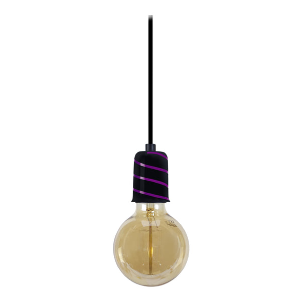 Suspension TOSEL BAO,métal  H80xD9,5xP9,5  cm.