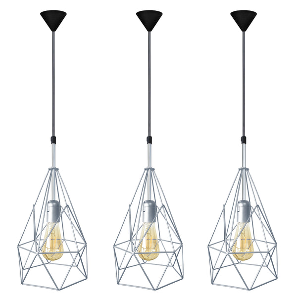 <tc>Suspensão PYRAMIDAL-LOT 3 20cm - 1 Luz  </tc>