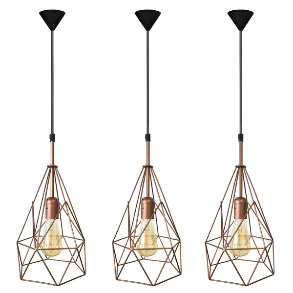 <tc>Suspensão PYRAMIDAL-LOT 3 20cm - 1 Luz  </tc>