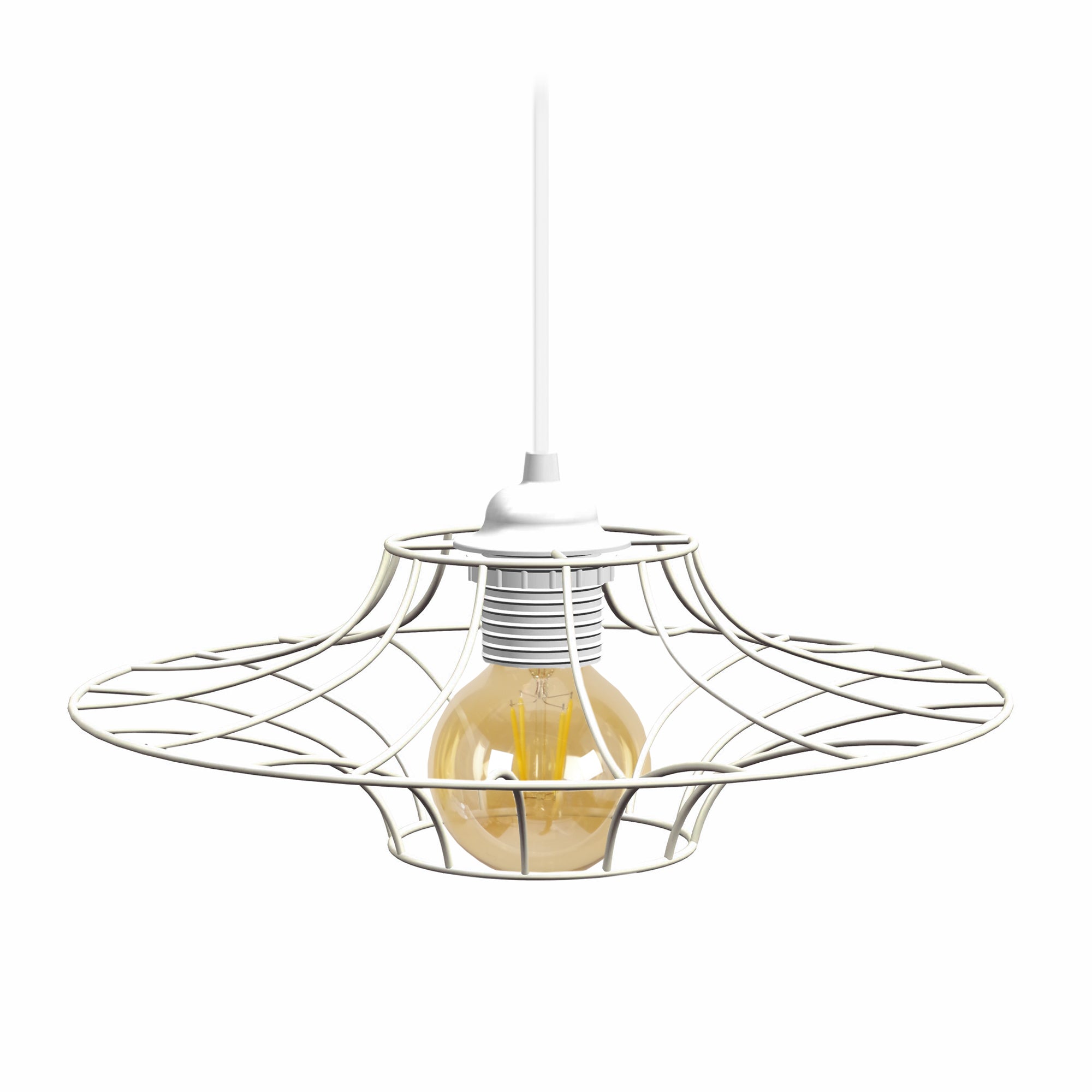 <transcy>Suspensão UFO  30cm - 1 Luz </transcy>