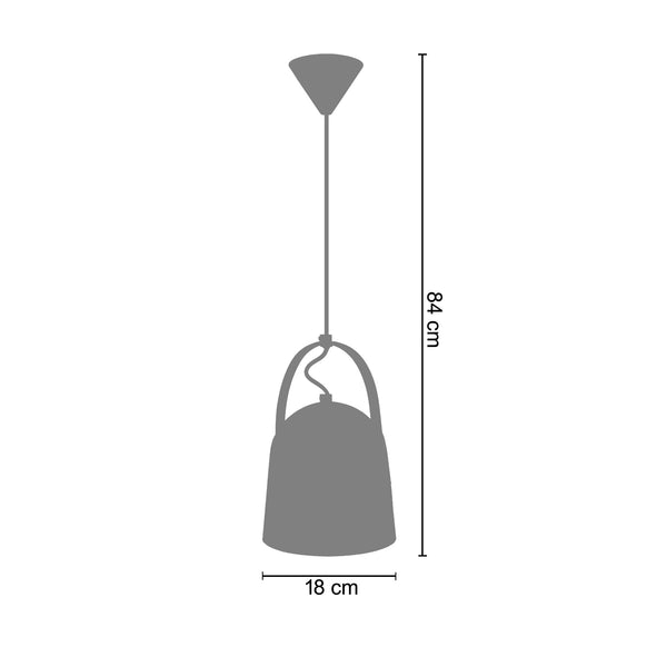 <transcy>Suspensão FARUM  18cm - 1 Luz </transcy>