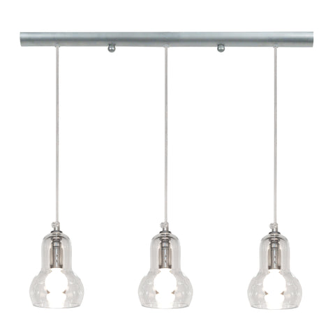 Lustre TOSEL VIANNE,verre , H100xD80xP80  cm.