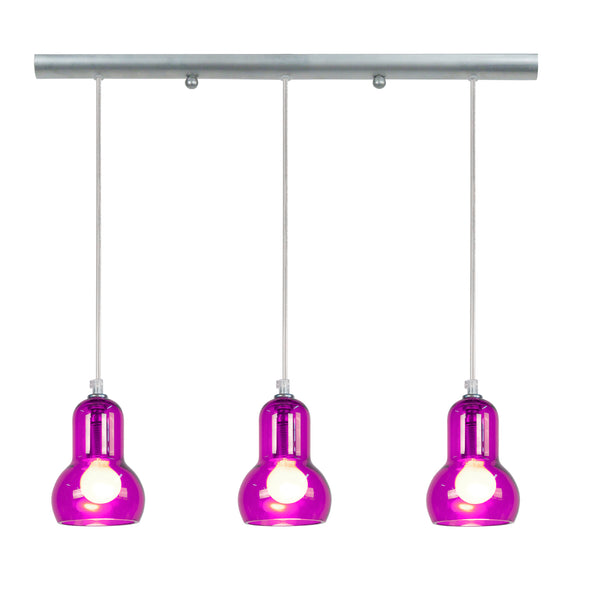 Lustre TOSEL VIANNE,verre , H100xD80xP80  cm.