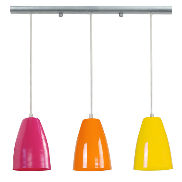 Lustre TOSEL LARSEN,métal  H100xD30xP30  cm.