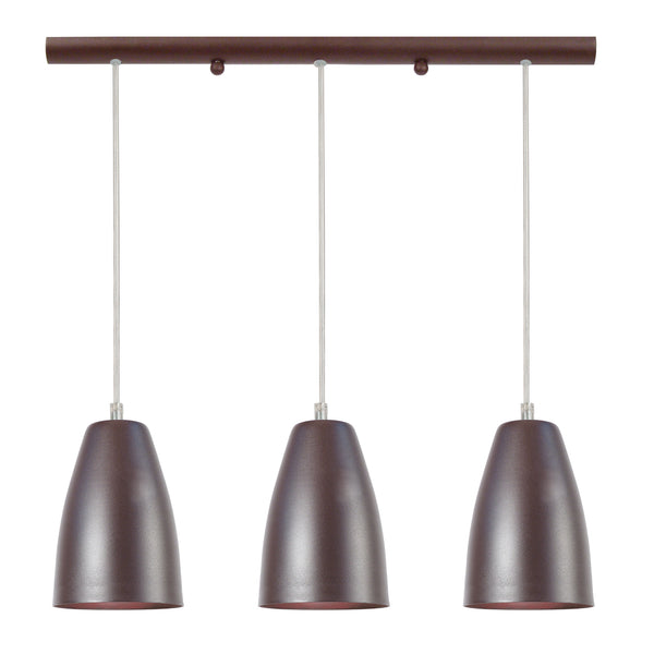 Lustre TOSEL LARSEN,métal  H100xD30xP30  cm.