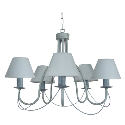Lustre TOSEL PROVENÇALE,métal , H80xD78xP78  cm.