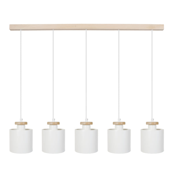 Lustre TOSEL UZIBUZE,bois  H90xD13,5xP90  cm.