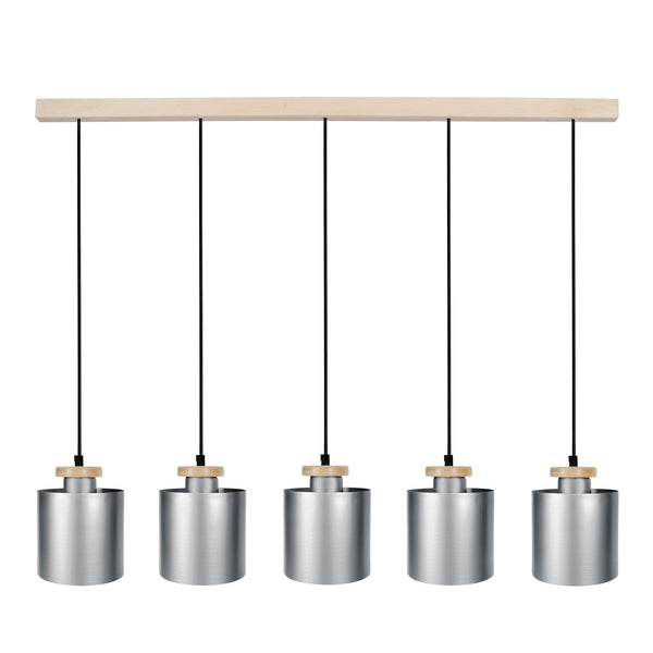 Lustre TOSEL UZIBUZE,bois  H90xD13,5xP90  cm.