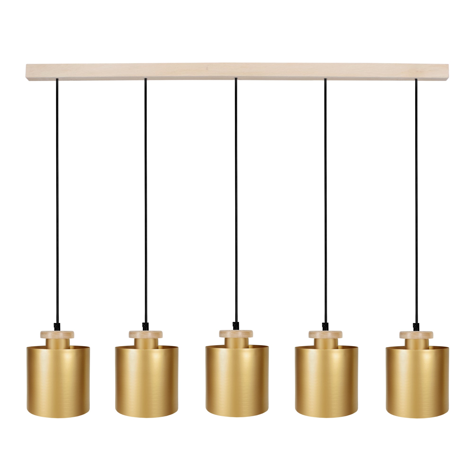 Lustre TOSEL UZIBUZE,bois  H90xD13,5xP90  cm.