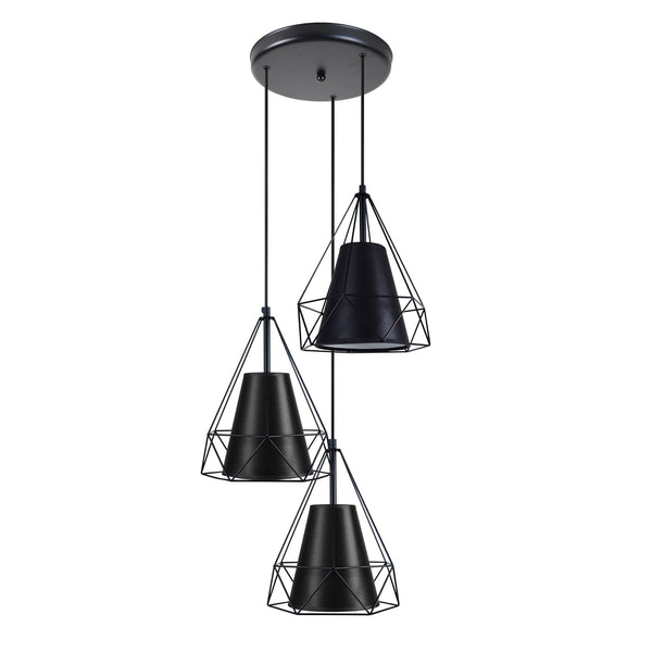 Lustre TOSEL GALLIPOLI,métal  H100xD40xP40  cm.