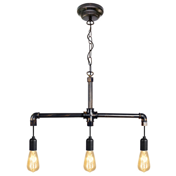 Lustre TOSEL HYDRAULIK B,métal  H80xD5xP65  cm.