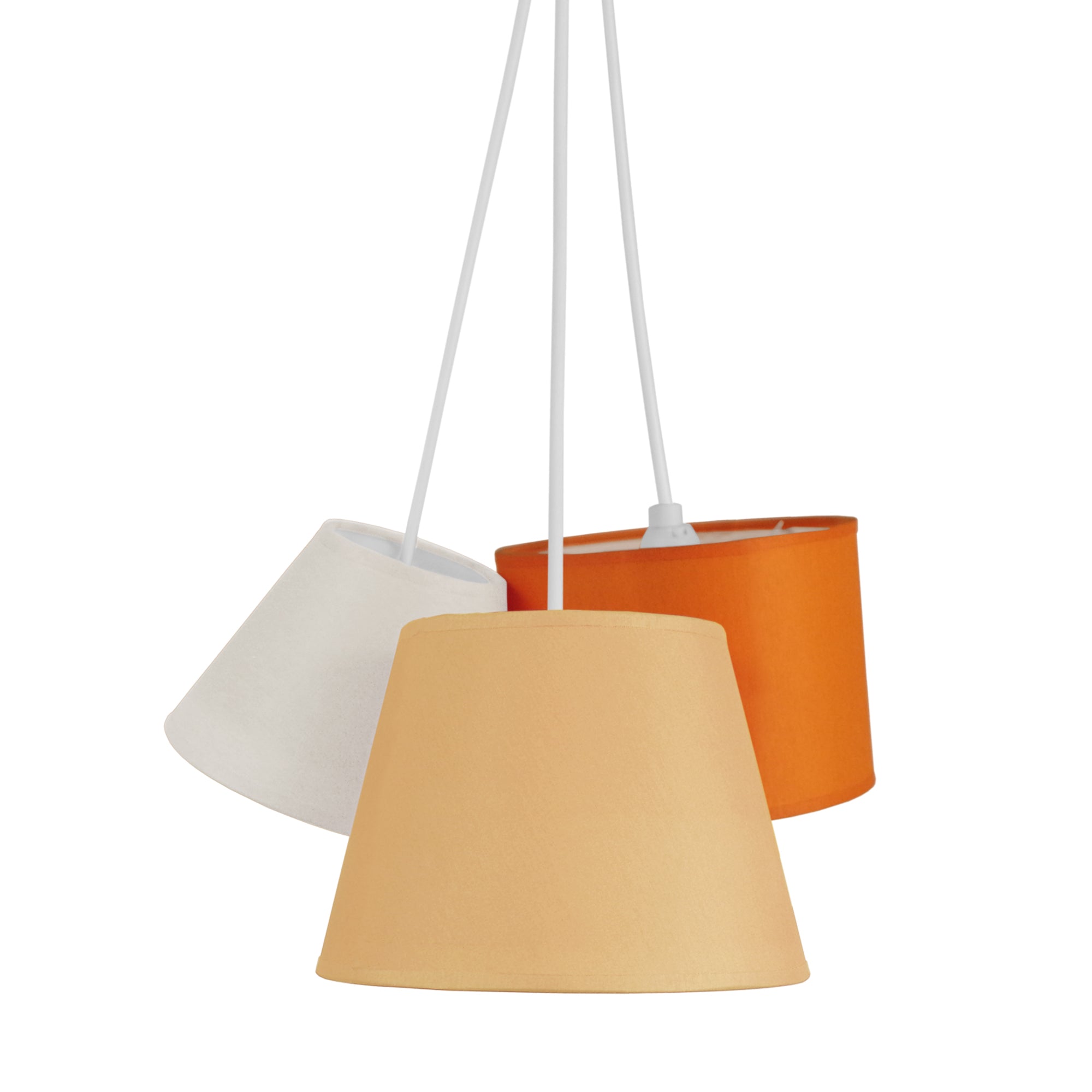 Lustre TOSEL GARONNE,tissu , H90xD35xP35  cm.