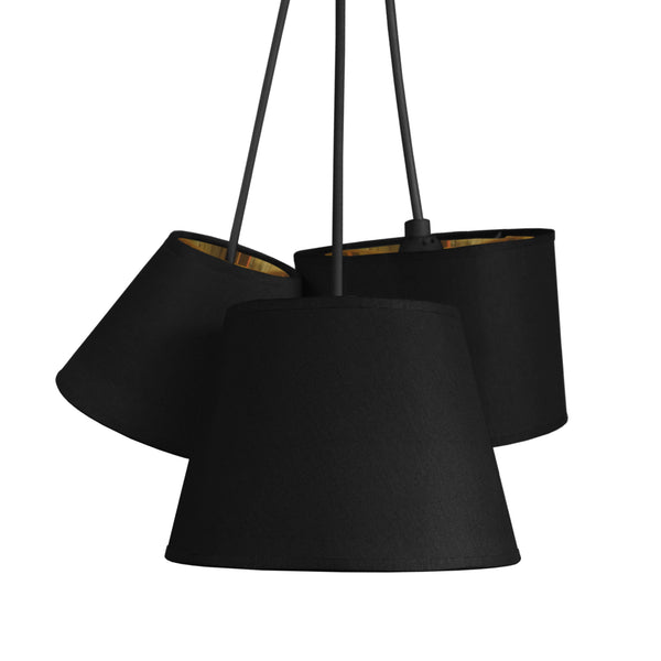Lustre TOSEL GARONNE,tissu , H90xD35xP35  cm.