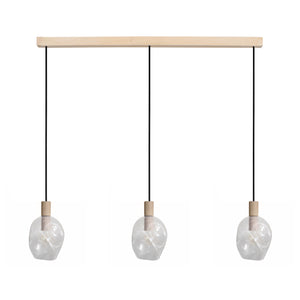 Lustre TOSEL VINGOLF,bois , H100xD20xP60  cm.