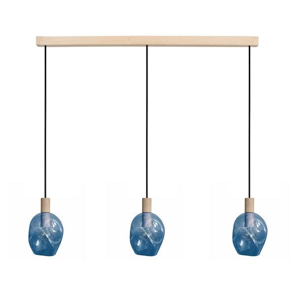 Lustre TOSEL VINGOLF,bois , H100xD20xP60  cm.