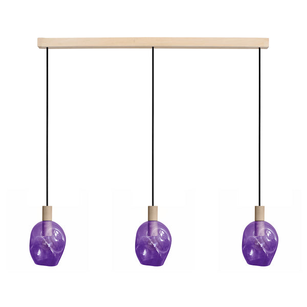 Lustre TOSEL VINGOLF,bois , H100xD20xP60  cm.