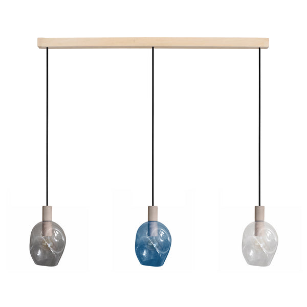 Lustre TOSEL VINGOLF,bois , H100xD20xP60  cm.