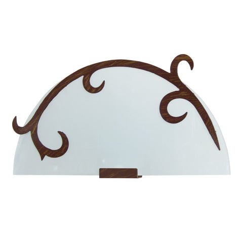Applique LYS VERRE 30cm - 1 Lumière
