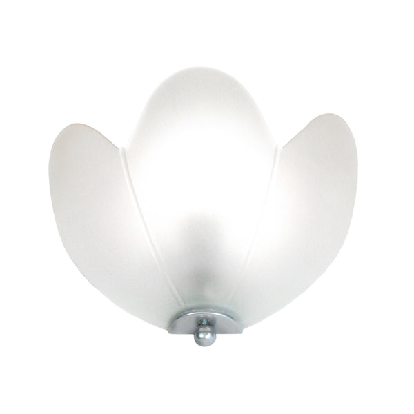 Applique TOSEL AMBIANCE,verre , H17xD12,5xP25  cm.