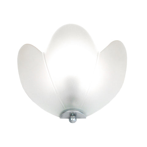 Applique TOSEL AMBIANCE,verre , H17xD12,5xP25  cm.