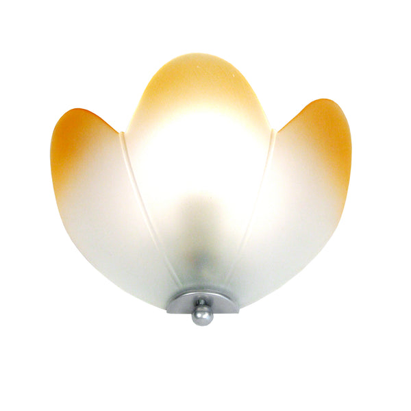 Applique TOSEL AMBIANCE,verre , H17xD12,5xP25  cm.