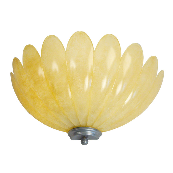 Applique TOSEL ALBÂTRE,verre , H15xD16xP31  cm.