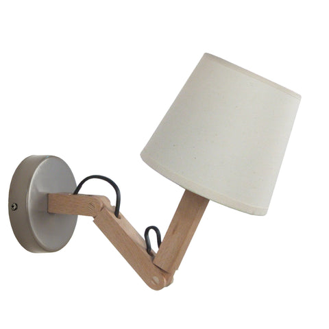 Applique TOSEL GERI,bois, H25xD25xP16  cm.