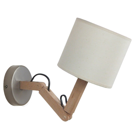 Applique TOSEL GERI,bois, H25xD25xP16  cm.
