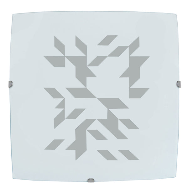 <transcy>Aplique IKAT VERRE  25cm - 1 Luz </transcy>