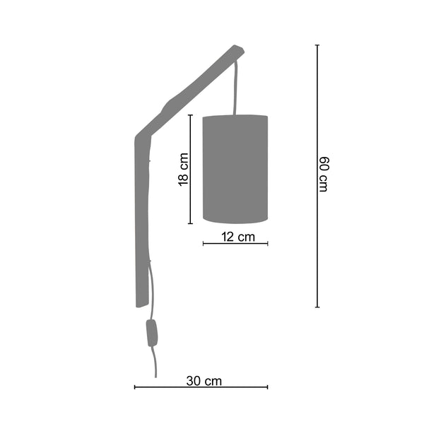 <tc>Aplique PICOTA  60cm - 1 Luz  </tc>