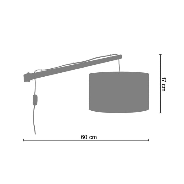 <tc>Aplique NEWTON 60cm - 1 Luz  </tc>