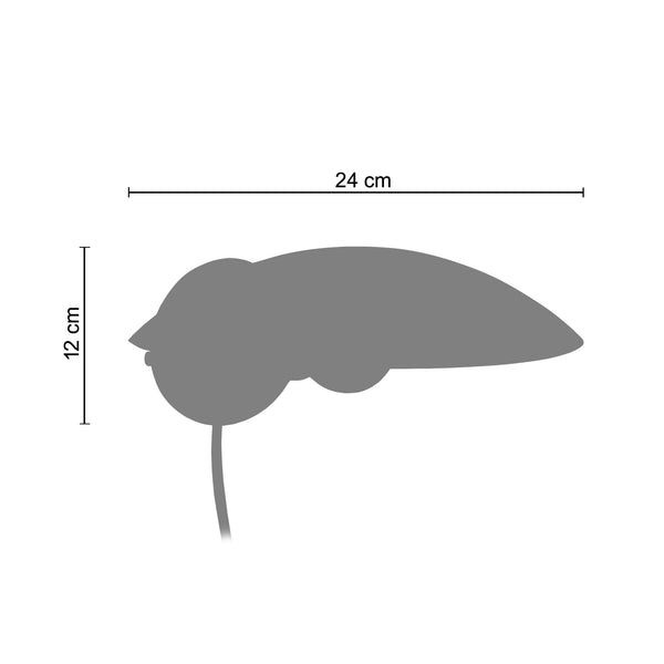 <tc>Aplique LOLITA  26cm - 1 Luz</tc>